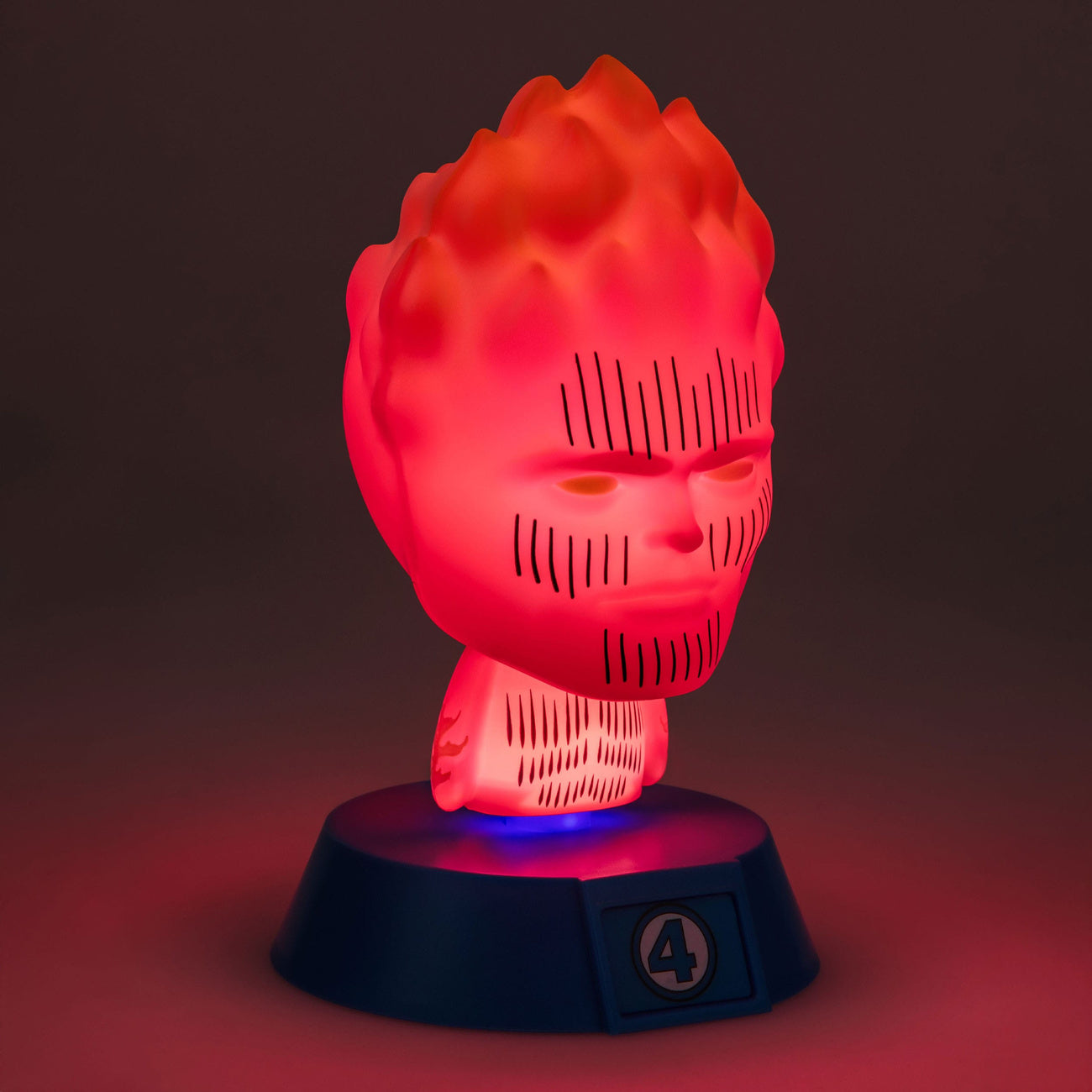Image produit Fantastic Four Icons lampe Human Torch 11 cm