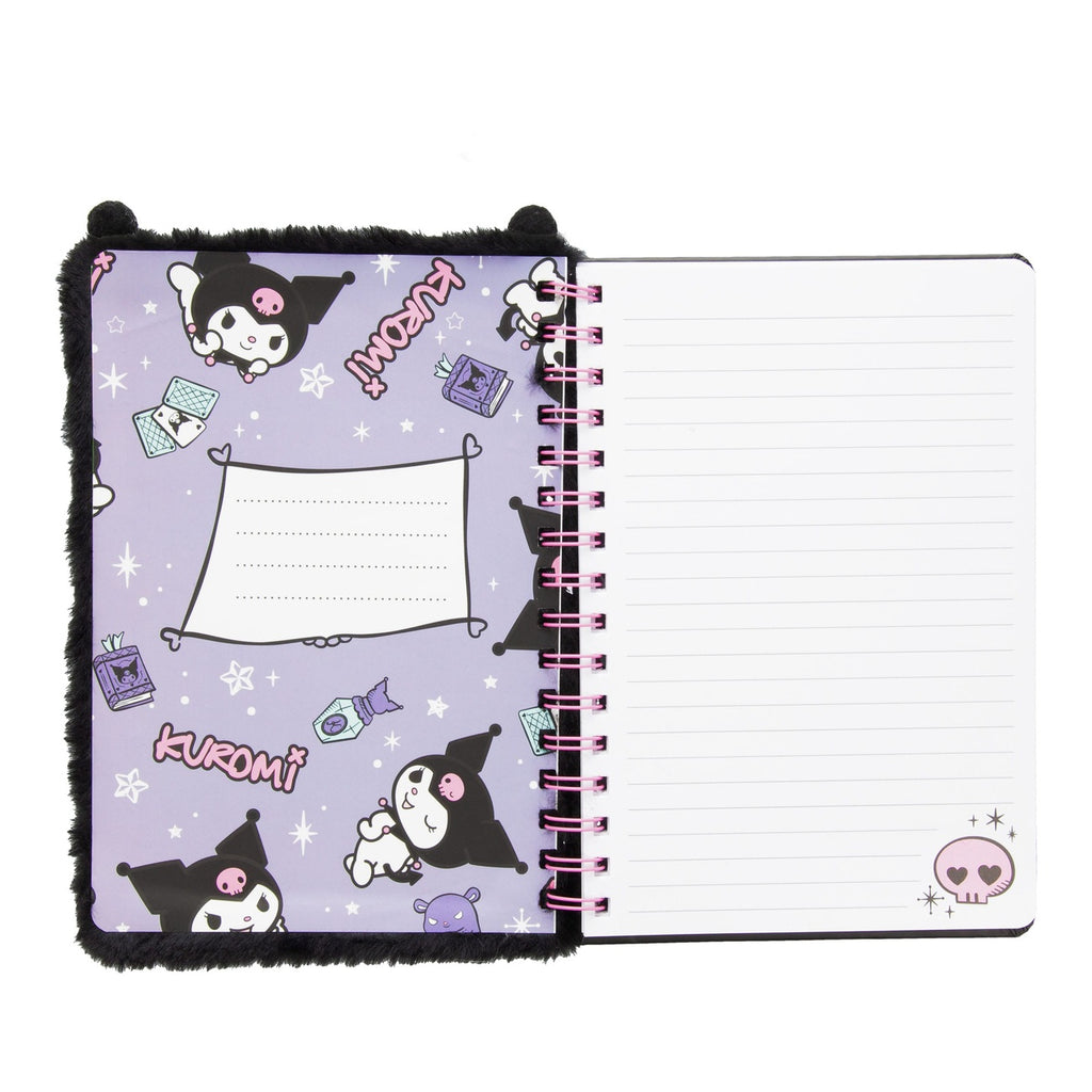 Image produit Carnet Sanrio Kuromi Fluffy
