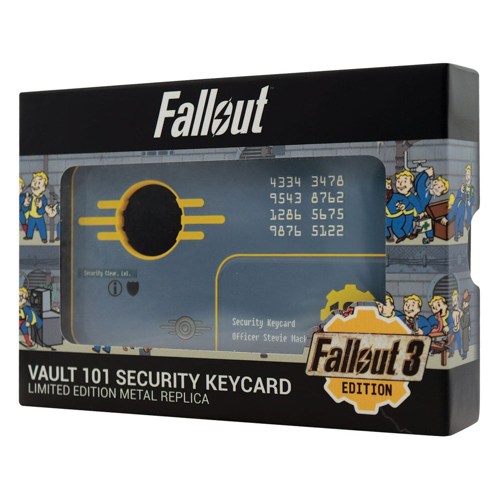 Produktbild Fallout 3 Replik Vault 101 Security Keycard Limited Edition