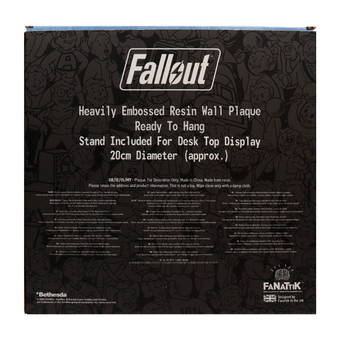 Productafbeelding Fallout Hars Schild Vault Boy