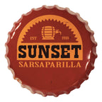 Image produit Fallout Plaque Métal Sunset Sarsaparilla Capsule