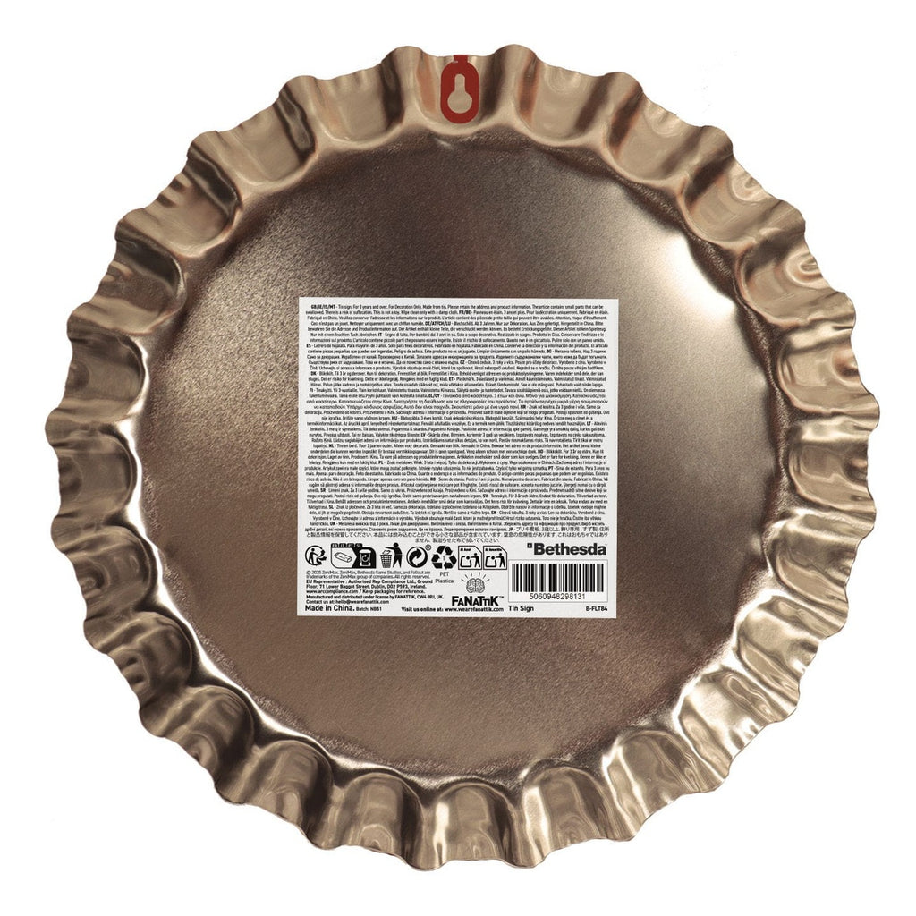 Image produit Fallout Plaque Métal Sunset Sarsaparilla Capsule