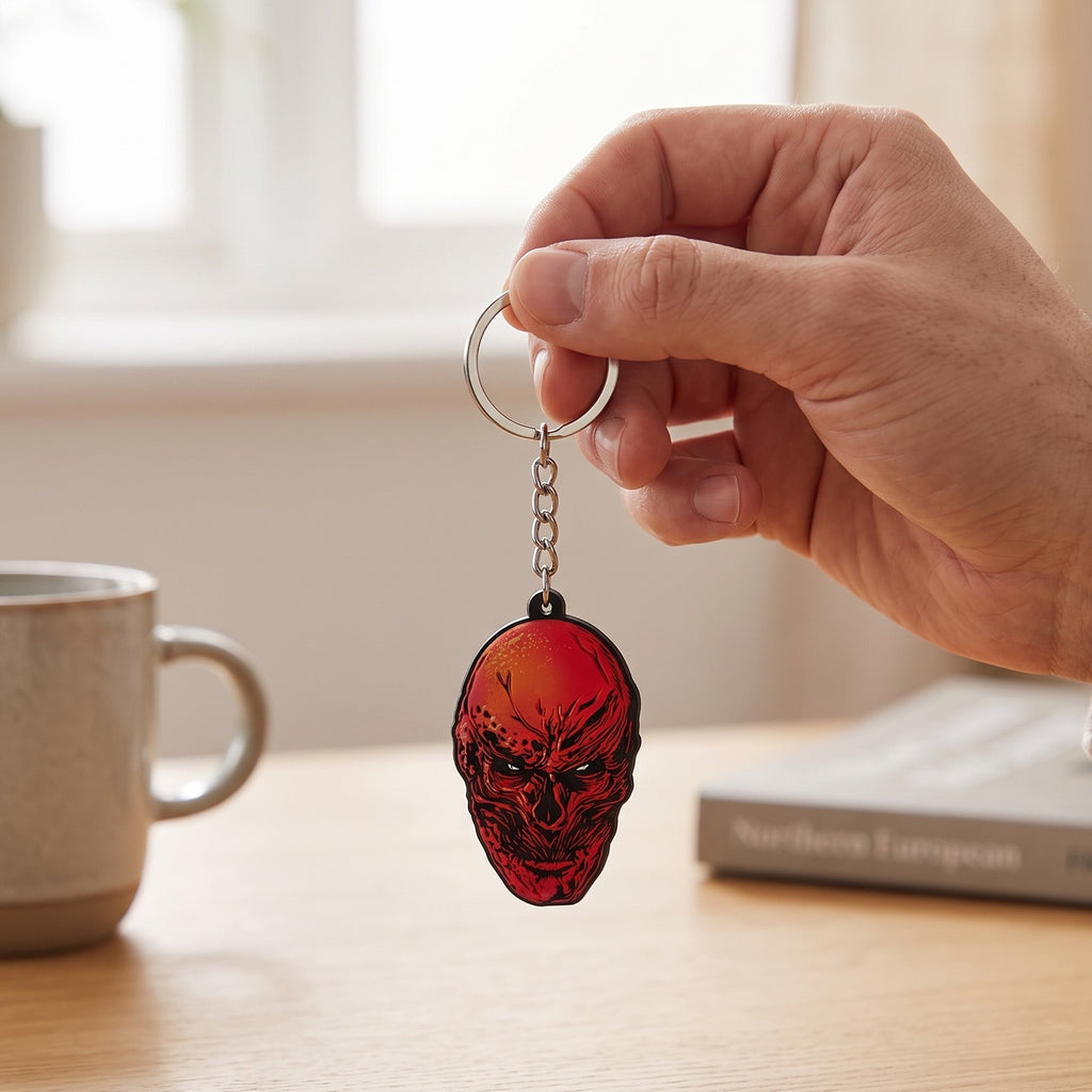 Productafbeelding Stranger Things Rubber Sleutelhanger Vecna 6 cm