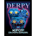 Produktbild KPop Demon Hunters Collector Print Poster im Rahmen Derpy