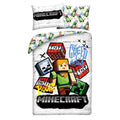 Image produit Parure de lit Minecraft Ver. 11 140 x 200 cm / 70 x 90 cm