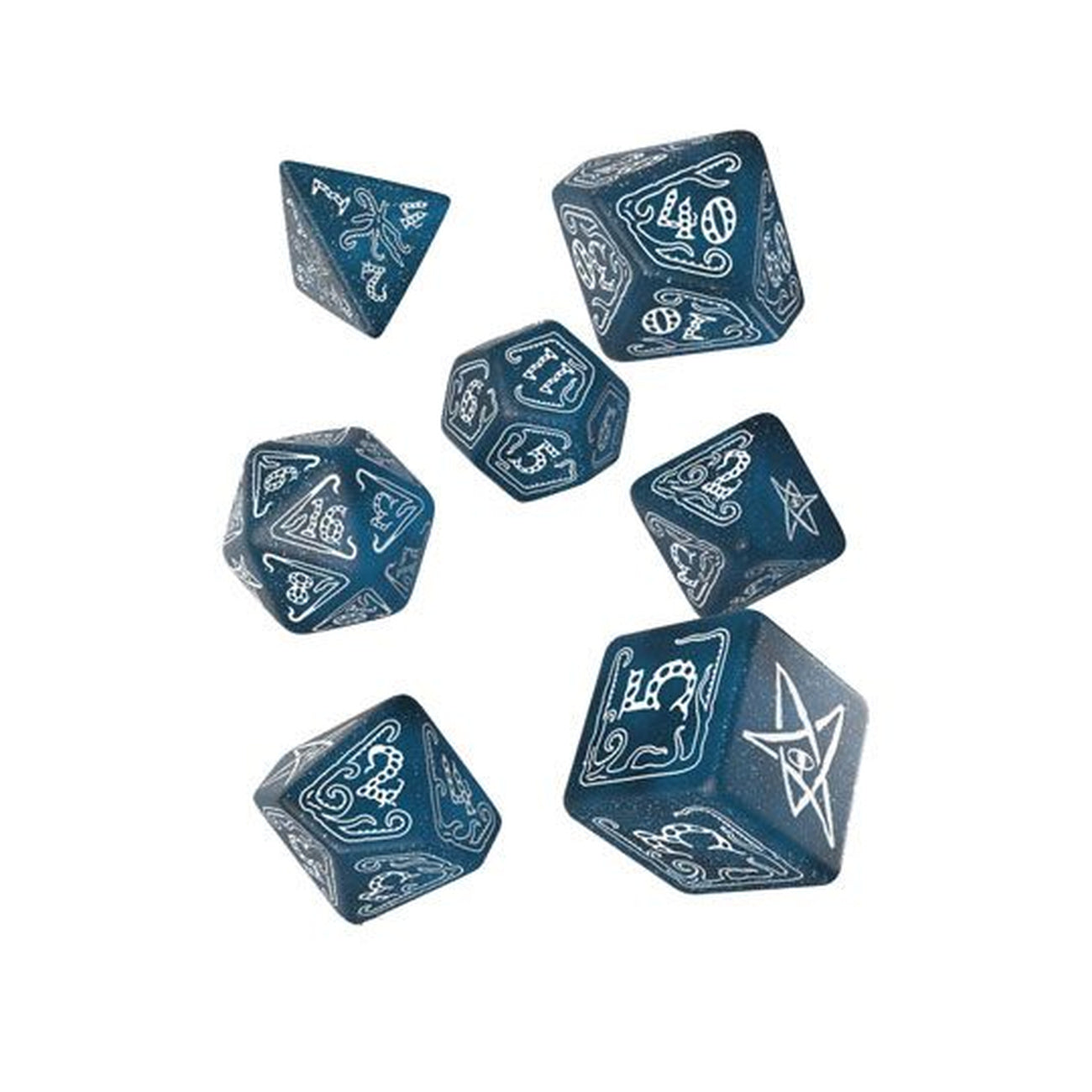 Image produit Call of Cthulhu Set de dés Abyssal & White (7)