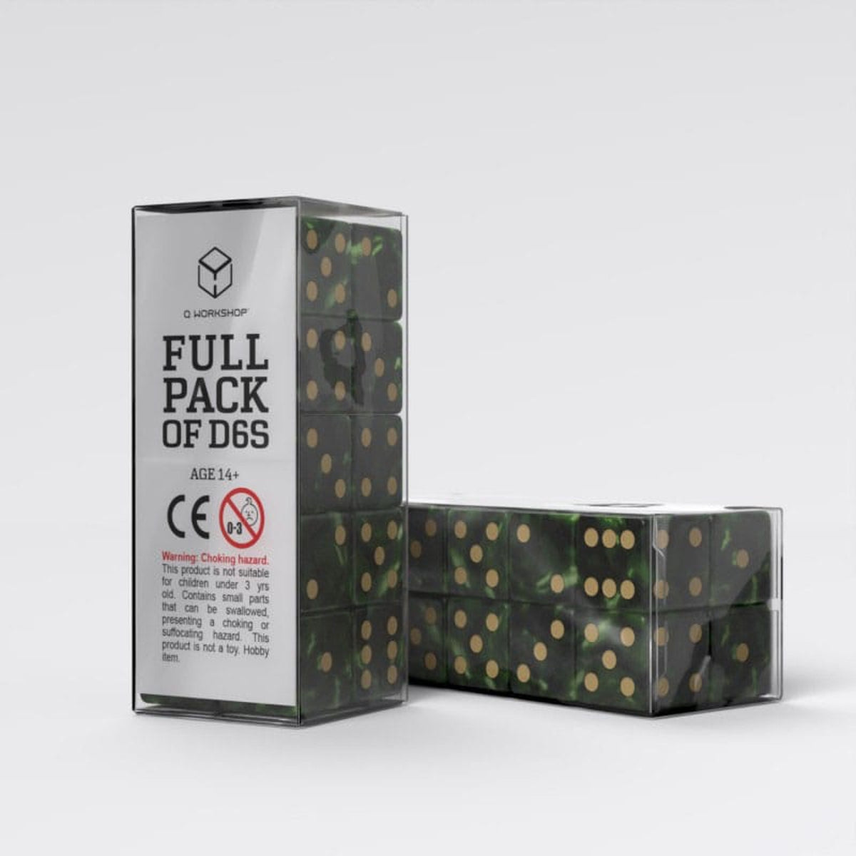 Produktbild Q Workshop Würfel Set Full Pack D6 Grün (20)