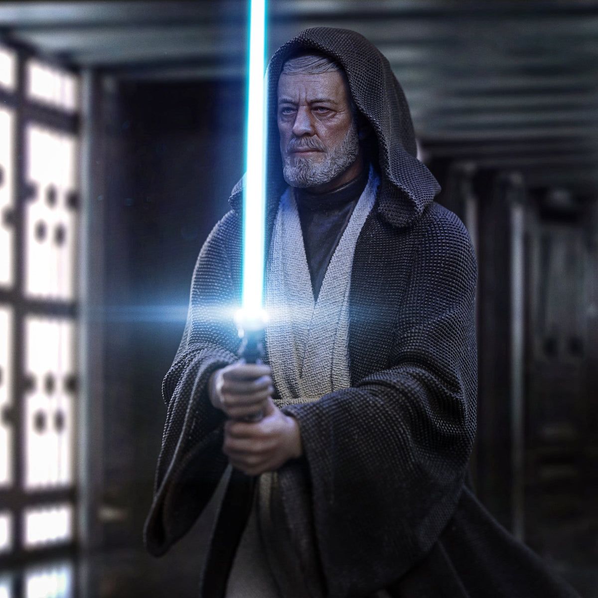 Image produit Star Wars Deluxe Art Scale Statue 1/10 Dark Vador vs Obi-Wan Kenobi (CCXP Exclusive 2025) 24 cm
