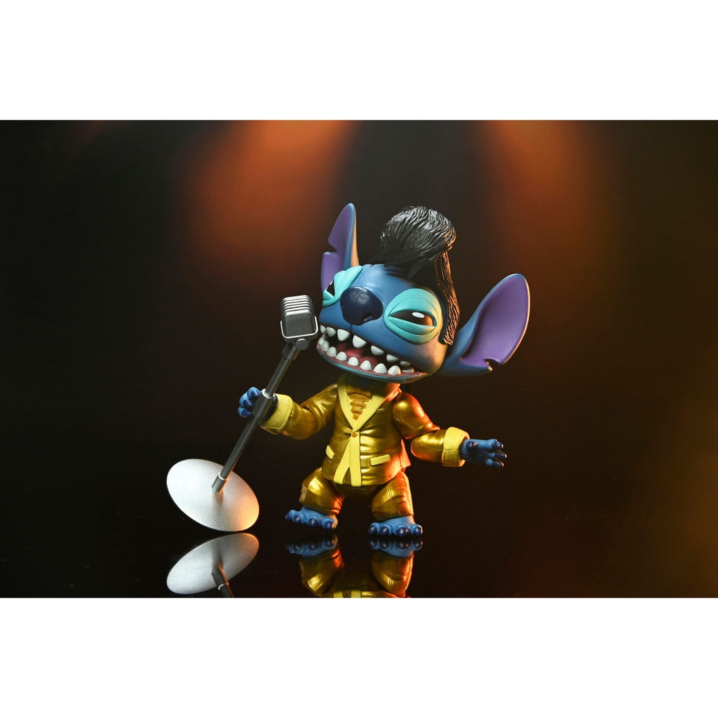 Productafbeelding Lilo & Stitch Actiefiguur Ultimate Gold Suit Elvis Stitch 18 cm