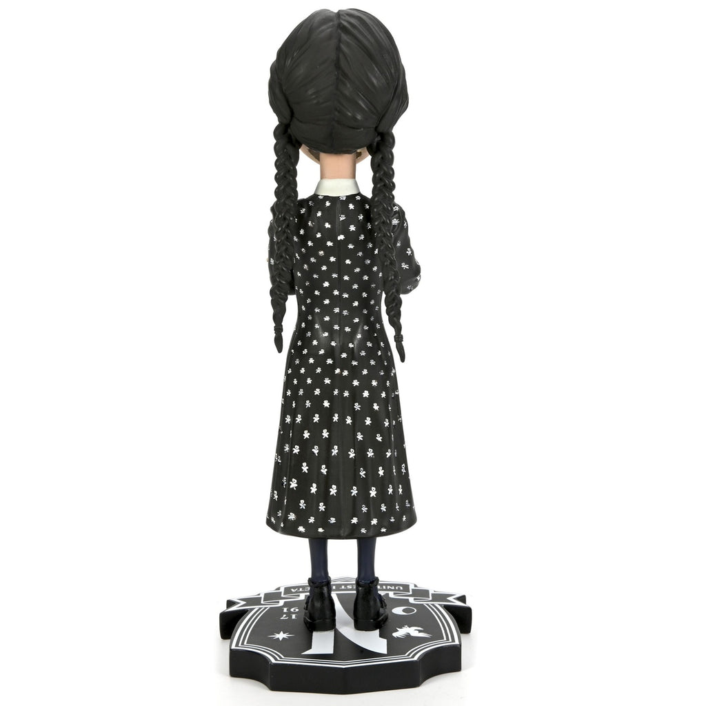 Productafbeelding Wednesday Head Knocker bobblehead-figuur Wednesday Addams 21 cm