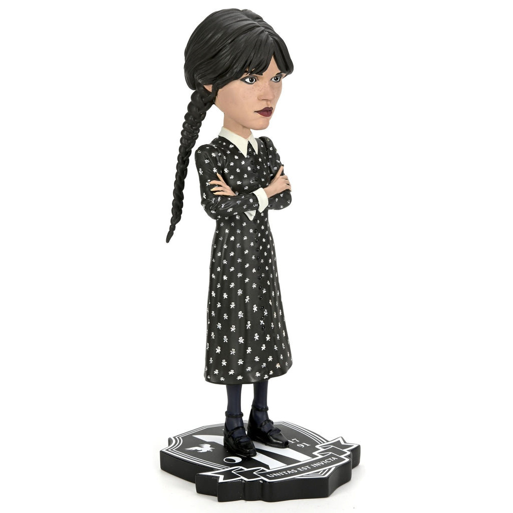Productafbeelding Wednesday Head Knocker bobblehead-figuur Wednesday Addams 21 cm