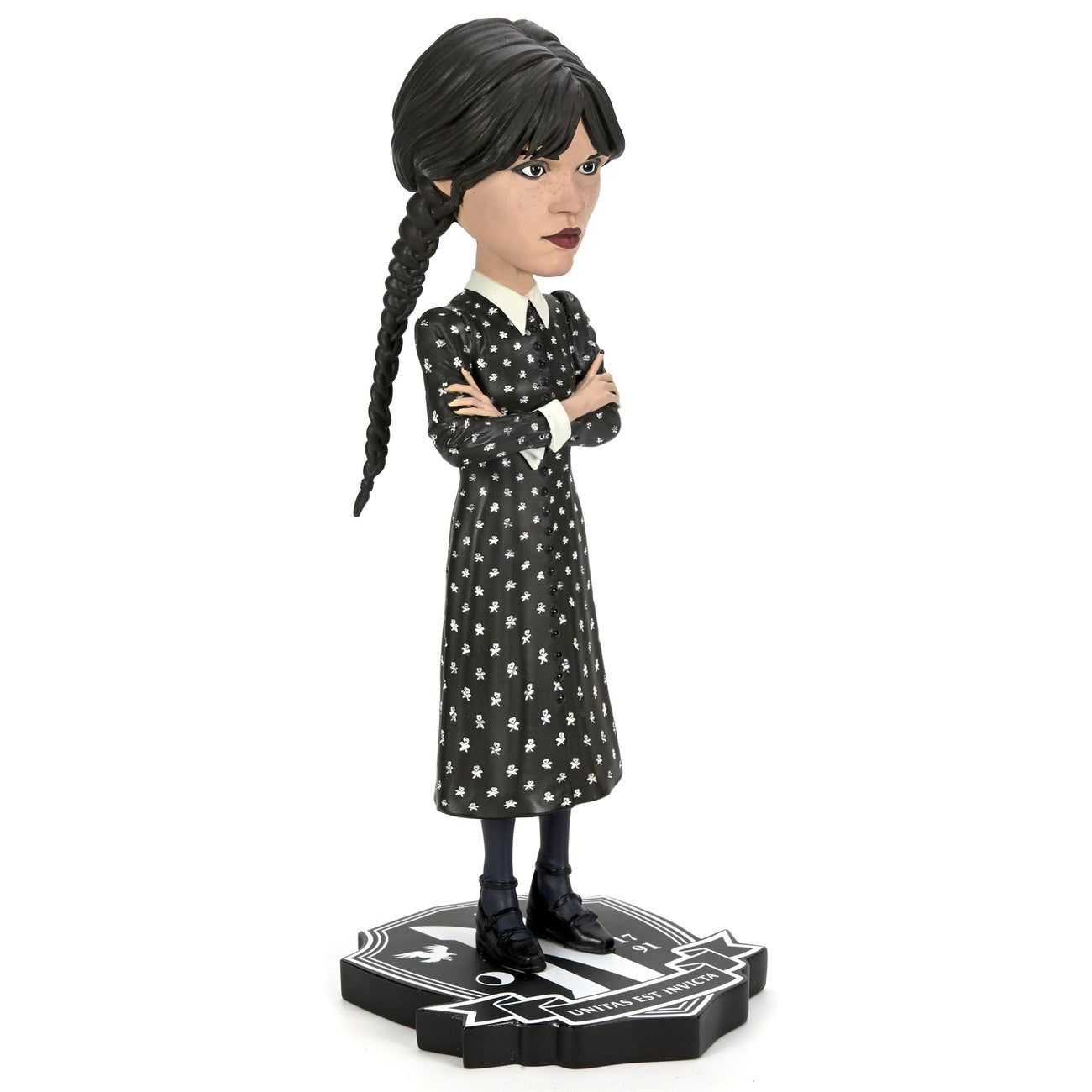Productafbeelding Wednesday Head Knocker bobblehead-figuur Wednesday Addams 21 cm