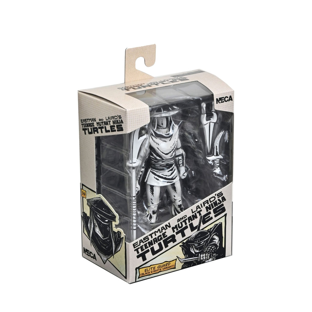 Produktbild Teenage Mutant Ninja Turtles Actionfigur Elite Foot Ninja Guard Black & White 18 cm