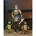 Image produit Teenage Mutant Ninja Turtles (The Last Ronin The Lost Years) figurine articulée Grammy April avec Baby Yi & Moja 18 cm