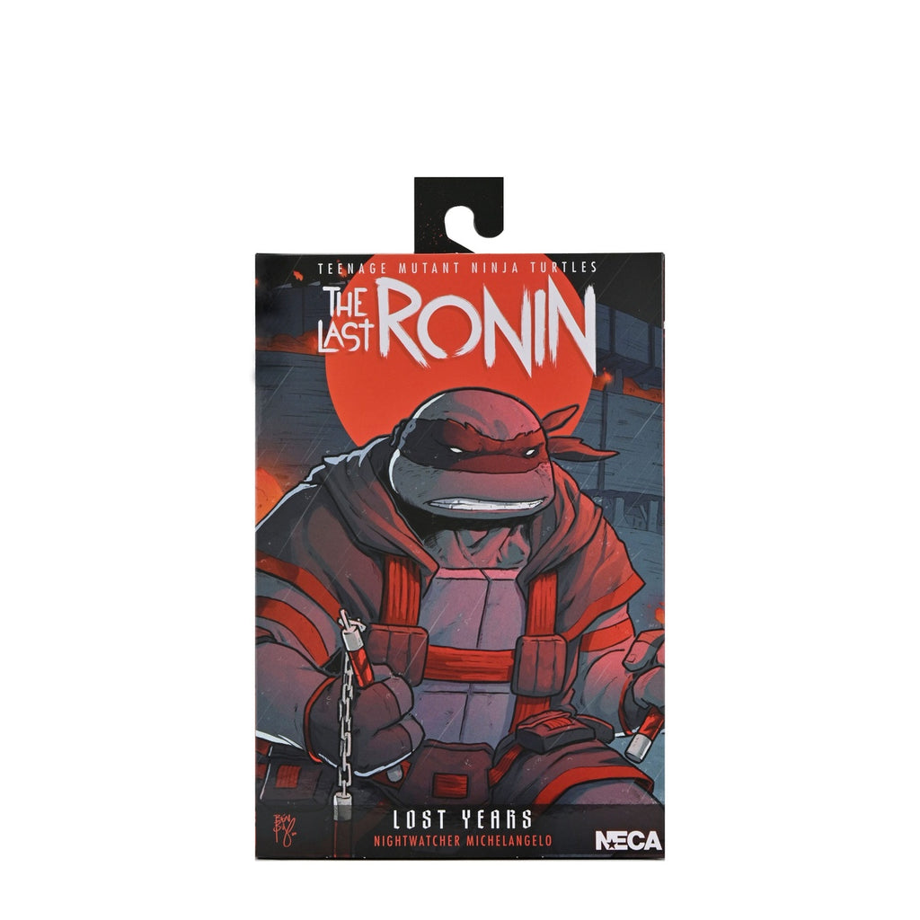 Image produit Teenage Mutant Ninja Turtles (The Last Ronin The Lost Years) Figurine articulée Michelangelo Nightwatcher 18 cm