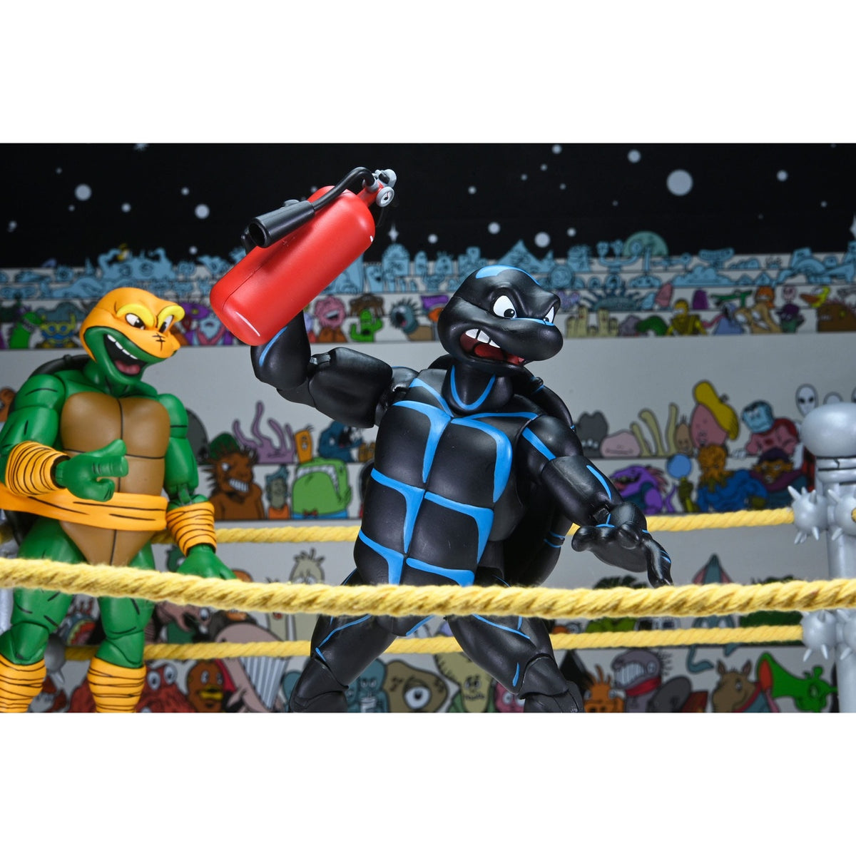 Productafbeelding Teenage Mutant Ninja Turtles (Archie Comics) Actiefiguren 4-pack Stump Wrestling Turtles 18 cm