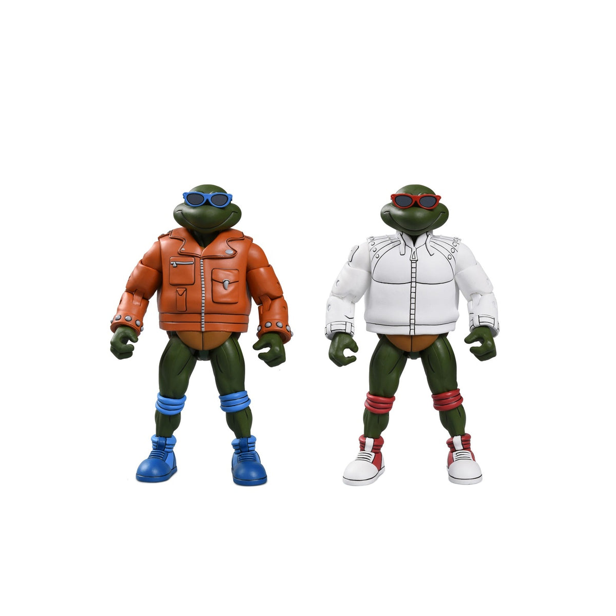 Productafbeelding Teenage Mutant Ninja Turtles (Cartoon) Actiefiguren Punk Leo and Punk Raph 2 Pack 18 cm