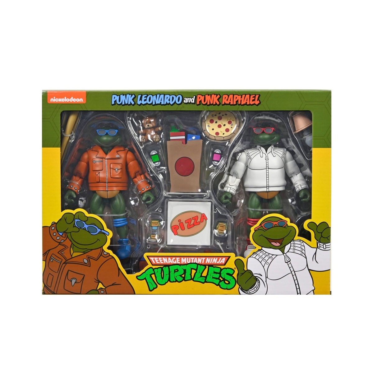 Productafbeelding Teenage Mutant Ninja Turtles (Cartoon) Actiefiguren Punk Leo and Punk Raph 2 Pack 18 cm