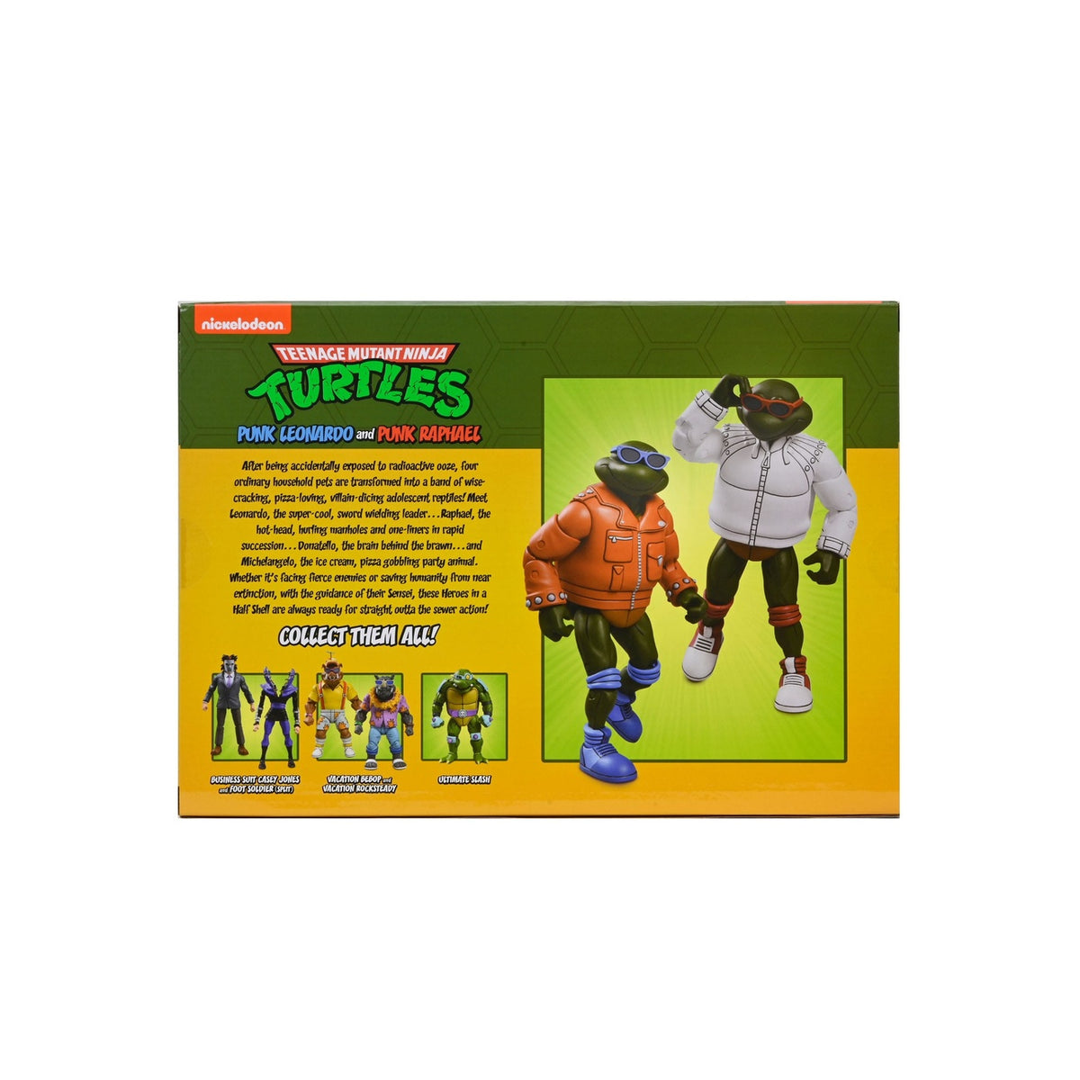 Productafbeelding Teenage Mutant Ninja Turtles (Cartoon) Actiefiguren Punk Leo and Punk Raph 2 Pack 18 cm