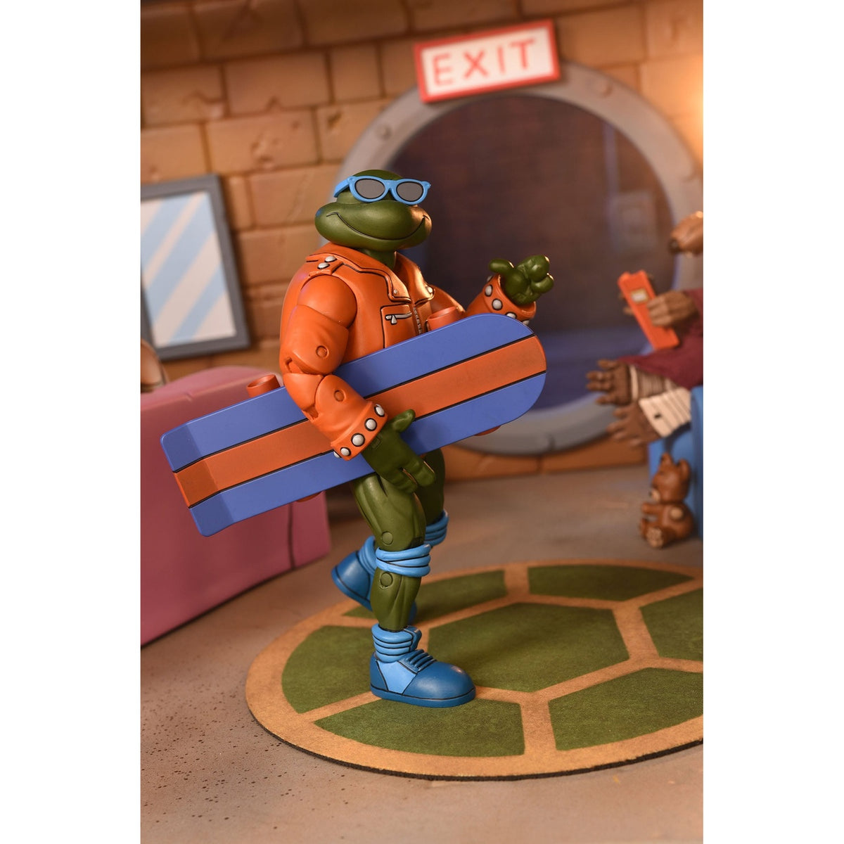 Productafbeelding Teenage Mutant Ninja Turtles (Cartoon) Actiefiguren Punk Leo and Punk Raph 2 Pack 18 cm