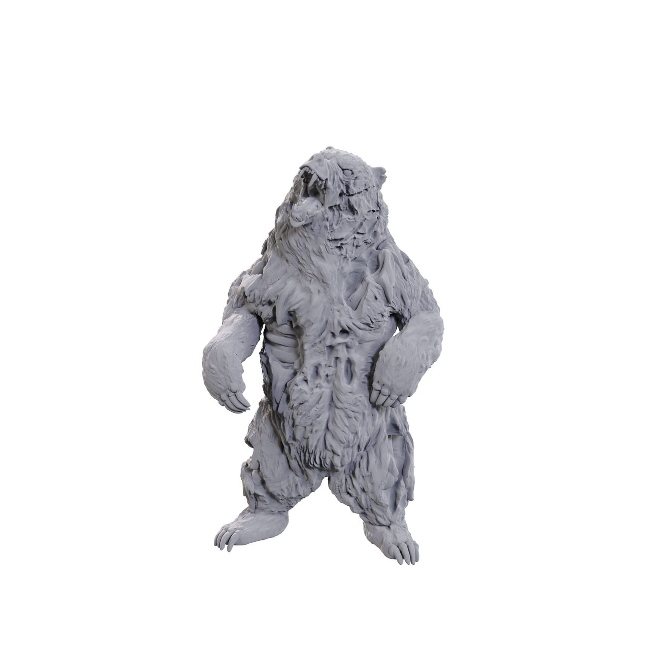 Productafbeelding WizKids Deep Cuts miniatuur onbeschilderd Zombie Grizzly Bear