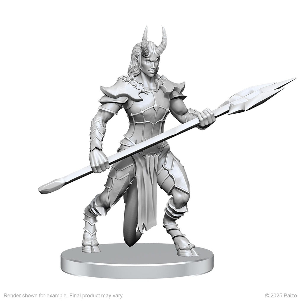 Productafbeelding Pathfinder Deep Cuts onbeschilderde miniaturen Vordine (Infantry Devil) & Pitborn Rogue