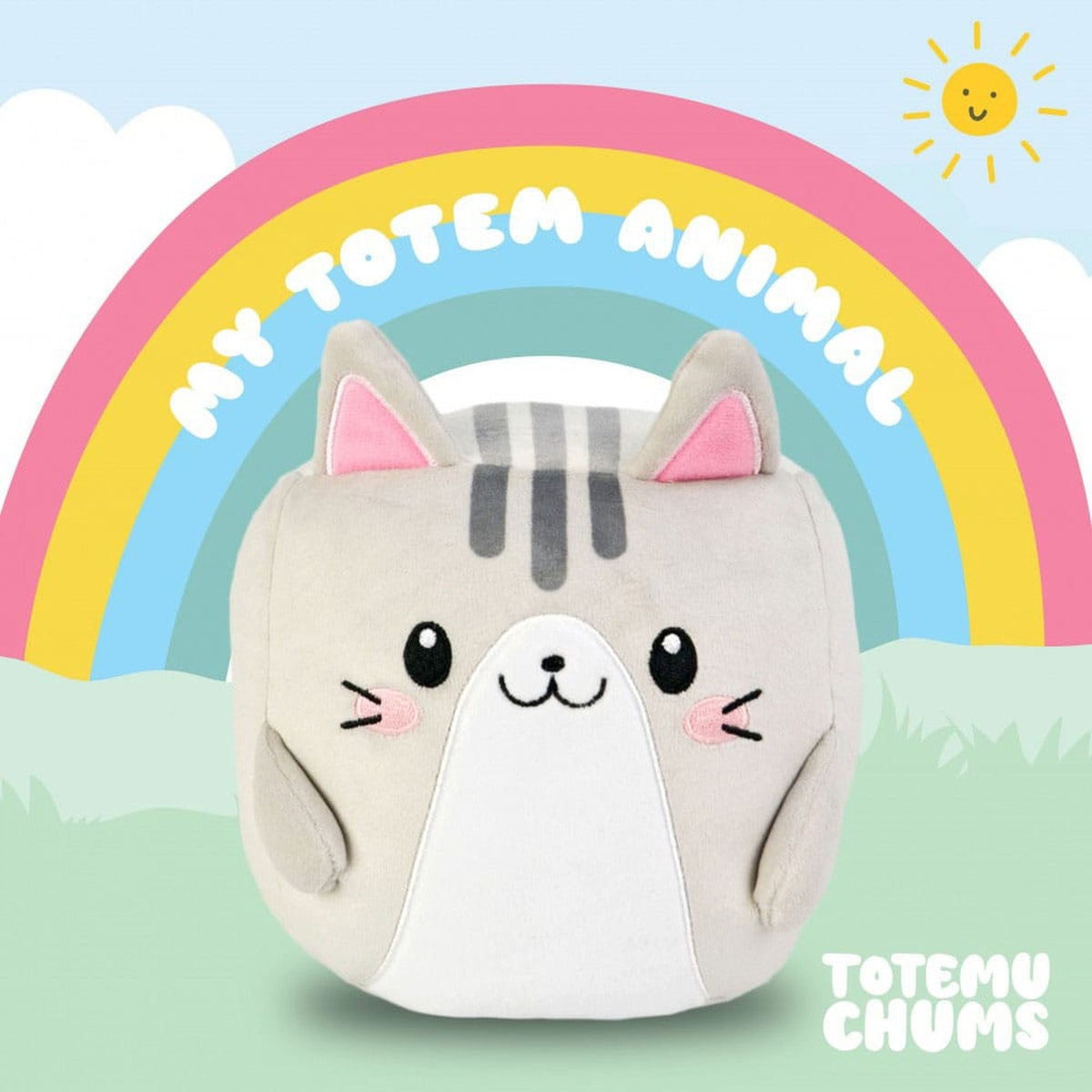 Produktbild Totemu Chums Cute n Kawaii Plüschfigur Cat 19 cm