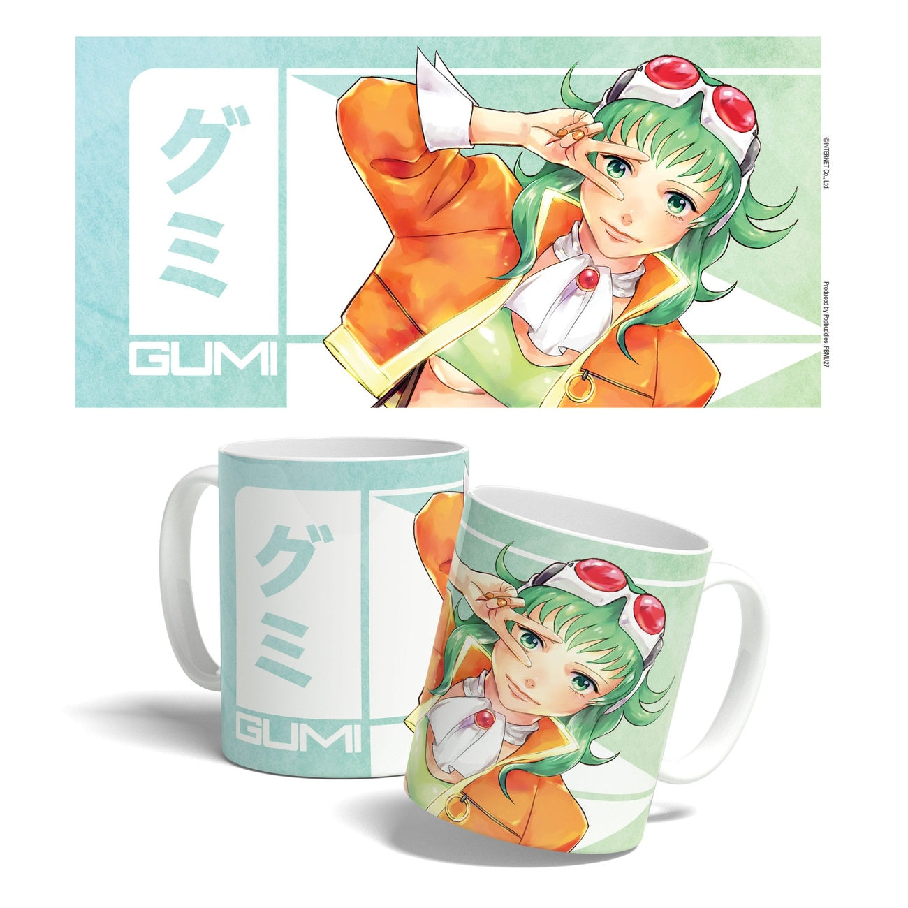 Image produit Vocaloid Megpoid Mug Gumi V3 Adult Ver. 325 ml