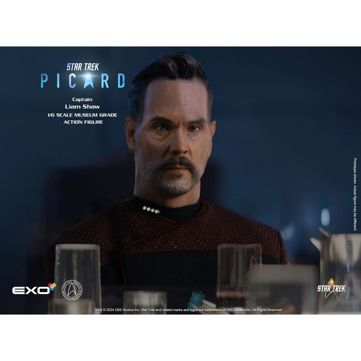 Productafbeelding Star Trek: Picard actiefiguur 1/6 Captain Liam Shaw 30 cm