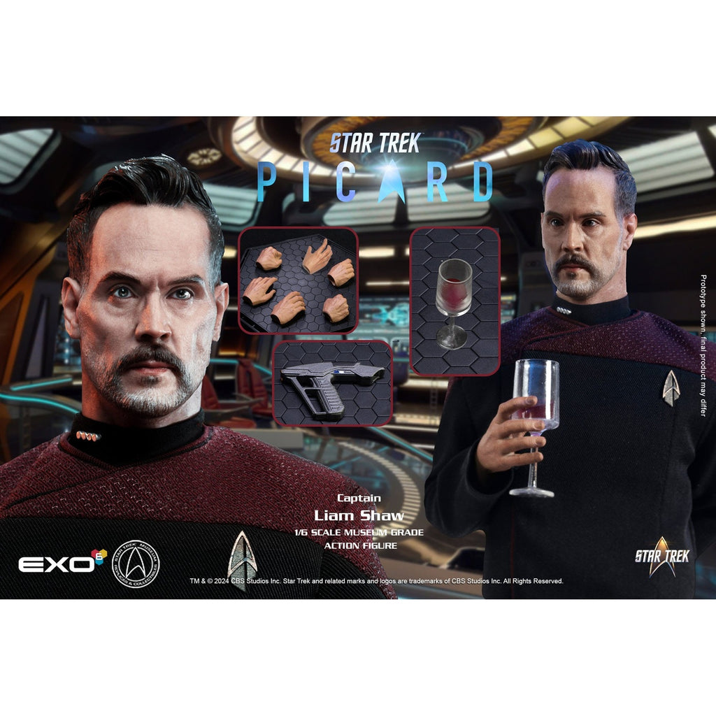 Productafbeelding Star Trek: Picard actiefiguur 1/6 Captain Liam Shaw 30 cm