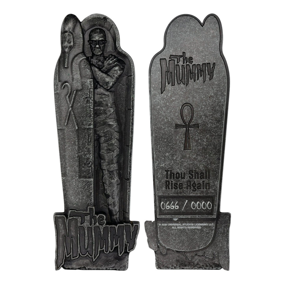 Image produit Universal Monsters Lingot Métallique Le Monstre de Frankenstein Édition Limitée