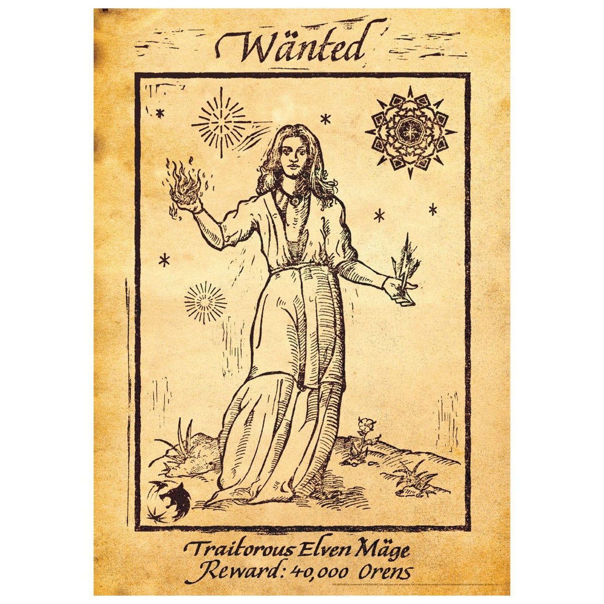 Produktbild The Witcher Kunstdruck Limited Edition 42 x 30 cm