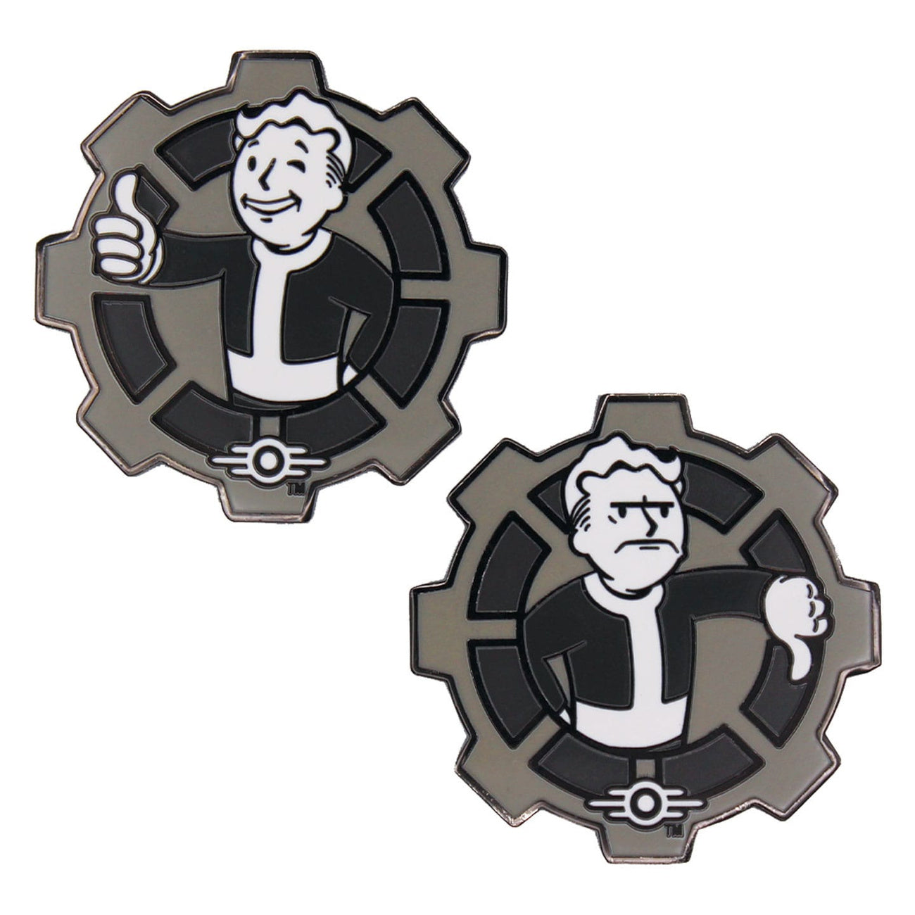 Image produit Fallout Pièce de collection Decision Noir & Blanc Édition limitée
