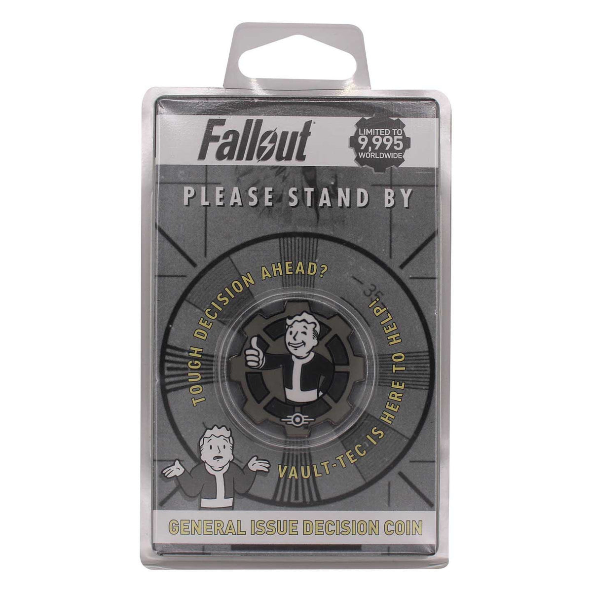 Image produit Fallout Pièce de collection Decision Noir & Blanc Édition limitée