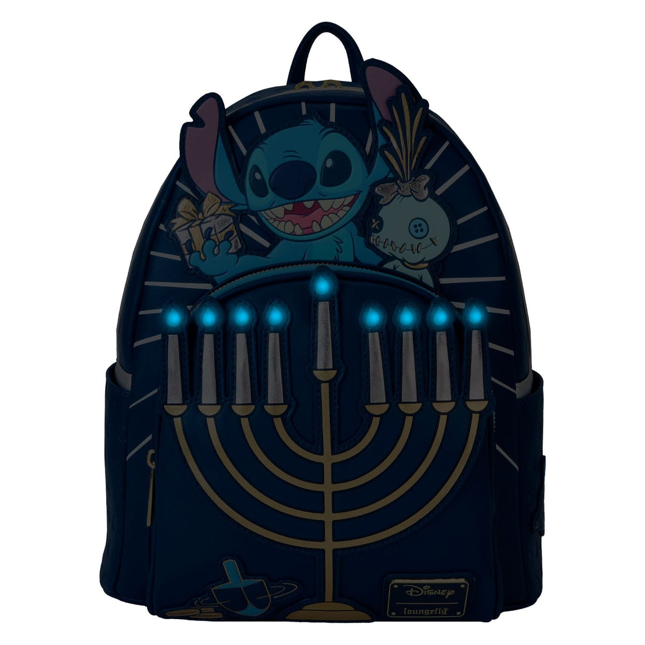 Produktbild Lilo & Stitch by Loungefly Mini-Rucksack Menorah Stitch