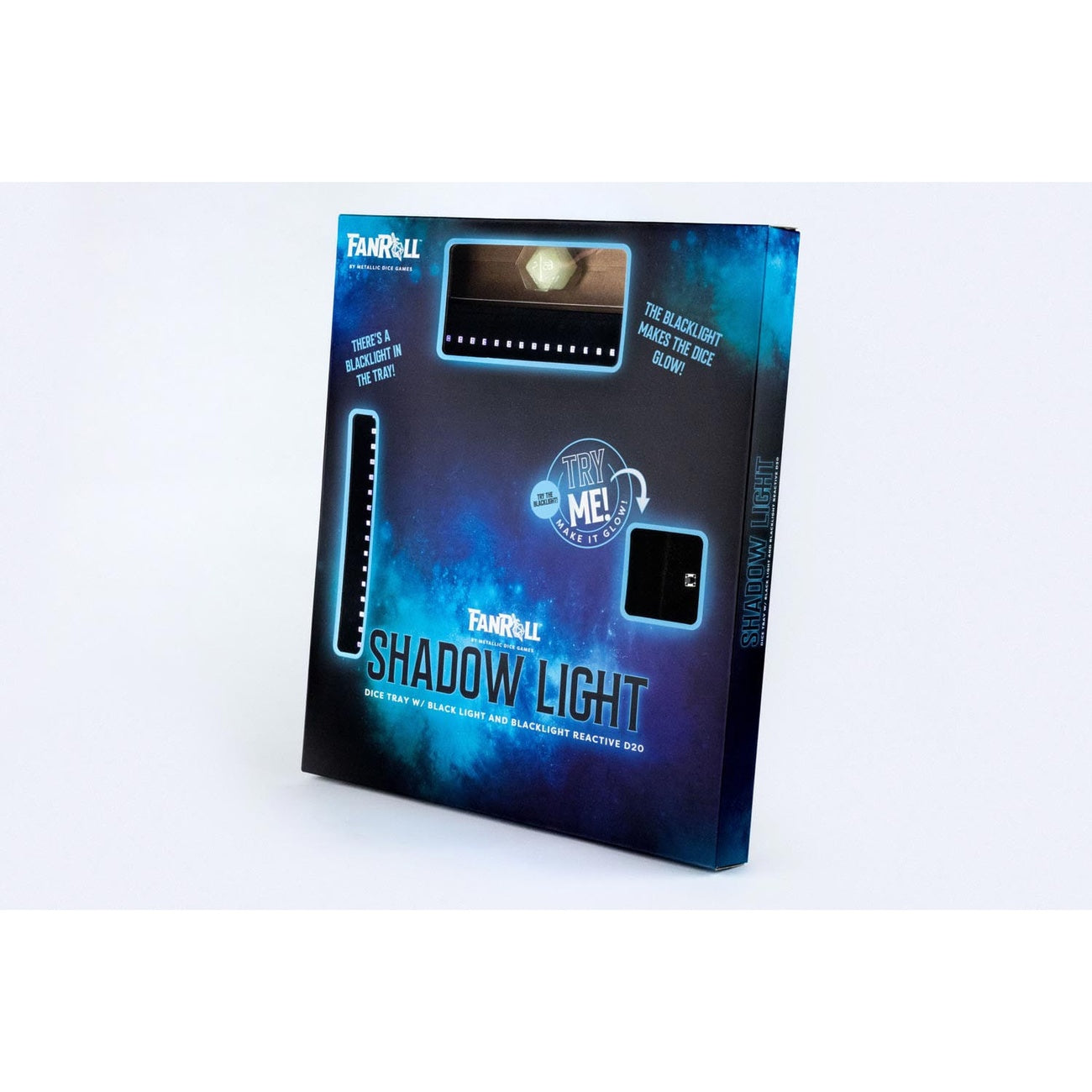 Productafbeelding FanRoll Shadowlight Opvouwbare Blacklight Dobbelbaks Zwart