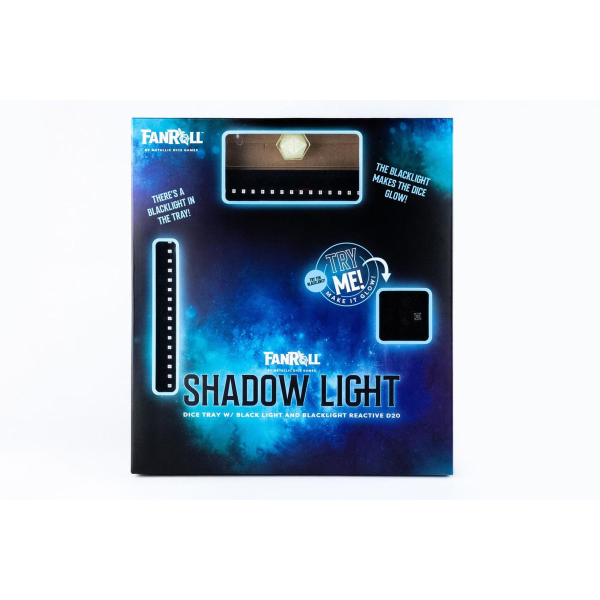 Productafbeelding FanRoll Shadowlight Opvouwbare Blacklight Dobbelbaks Zwart