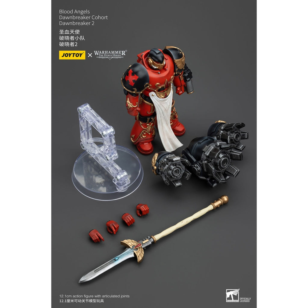 Image produit Warhammer The Horus Heresy Figurine articulée 1/18 Blood Angels Dawnbreaker Cohort Dawnbreaker 2 13 cm