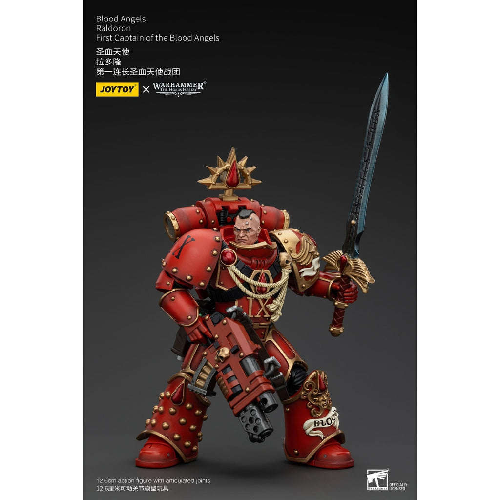 Produktbild Warhammer The Horus Heresy Actionfigur 1/18 Blood Angels Raldoron First Captain of the Blood Angels 13 cm