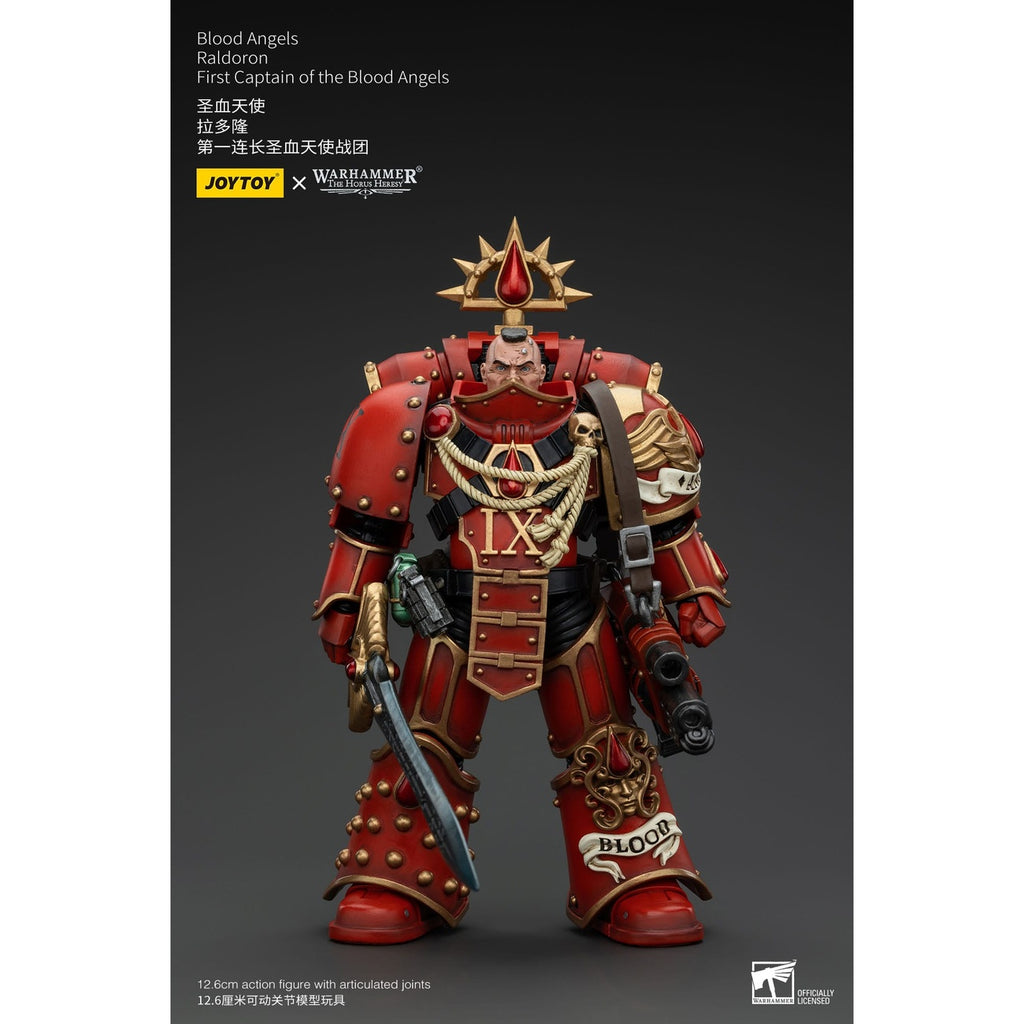 Produktbild Warhammer The Horus Heresy Actionfigur 1/18 Blood Angels Raldoron First Captain of the Blood Angels 13 cm