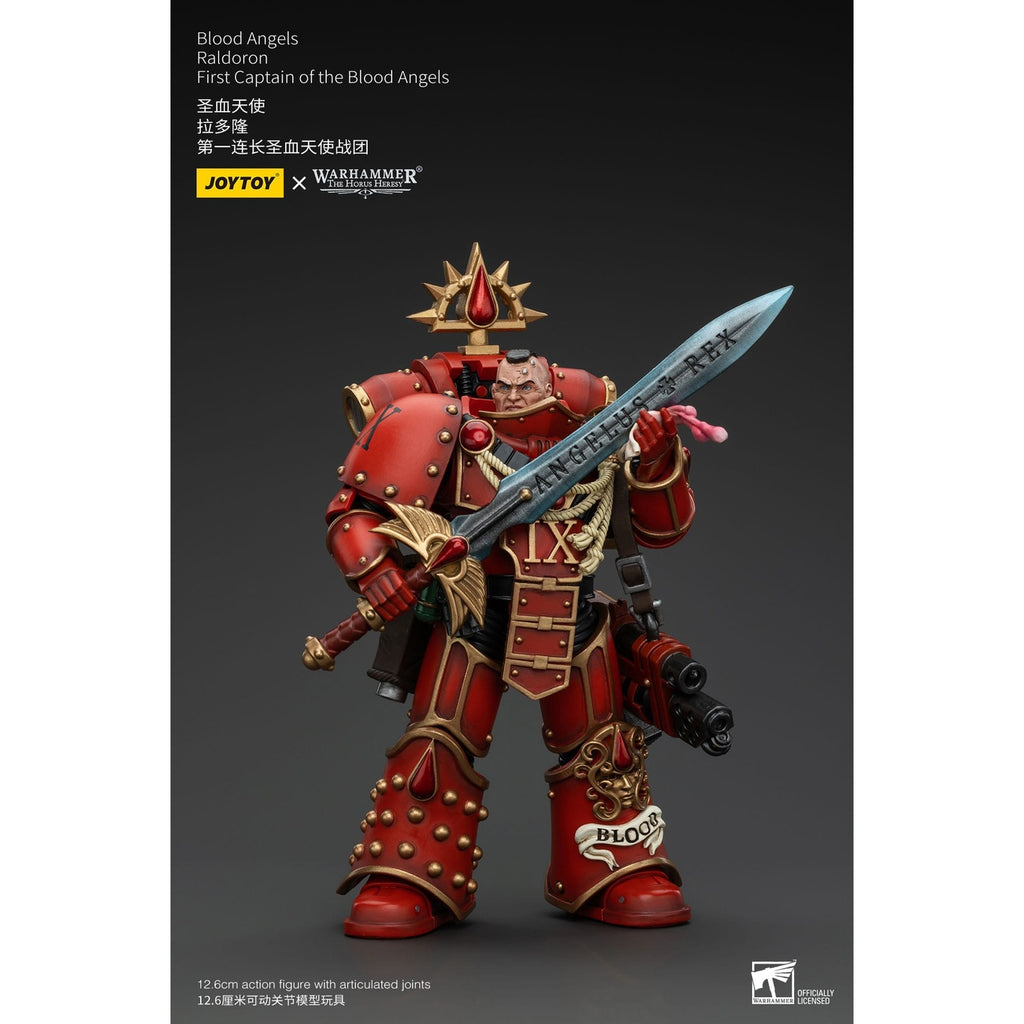 Produktbild Warhammer The Horus Heresy Actionfigur 1/18 Blood Angels Raldoron First Captain of the Blood Angels 13 cm