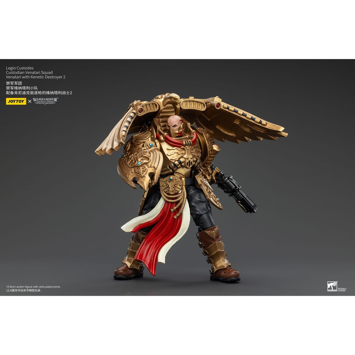 Productafbeelding Warhammer The Horus Heresy Actiefiguur 1/18 Legio Custodes Custodian Venatari Squad Venatari with Kinetic Destroyer 2 13