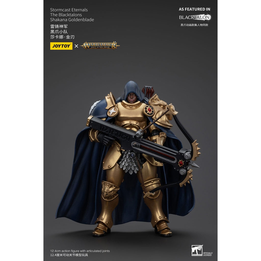 Productafbeelding Warhammer Age of Sigmar Actiefiguur Stormcast Eternals The Blacktalons Shakana Goldenblade 20 cm