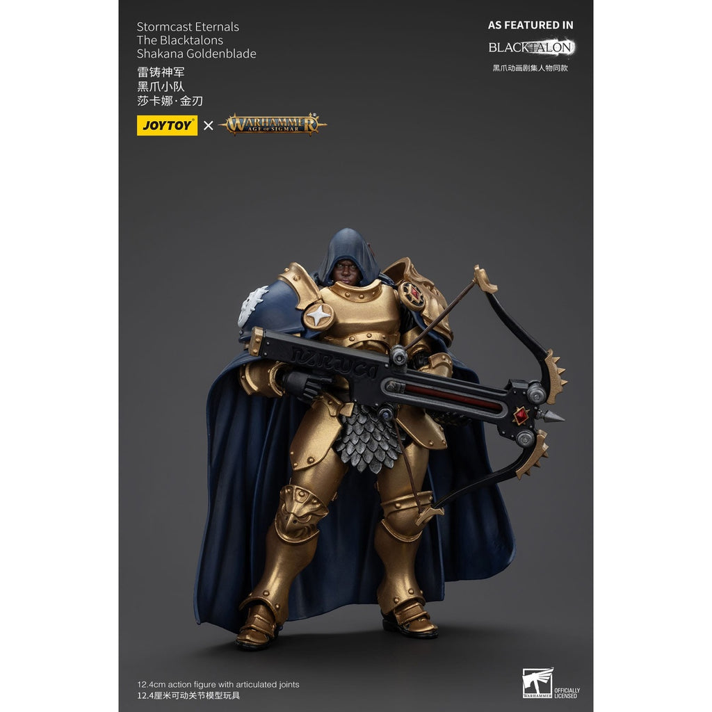 Productafbeelding Warhammer Age of Sigmar Actiefiguur Stormcast Eternals The Blacktalons Shakana Goldenblade 20 cm