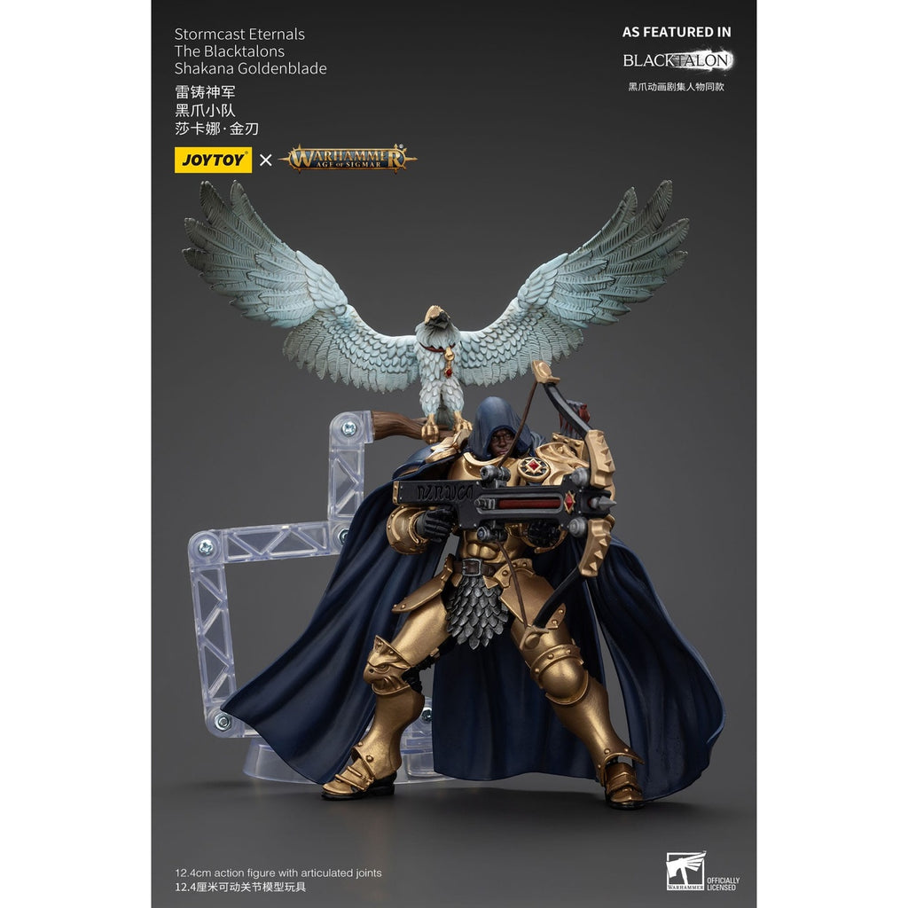 Productafbeelding Warhammer Age of Sigmar Actiefiguur Stormcast Eternals The Blacktalons Shakana Goldenblade 20 cm