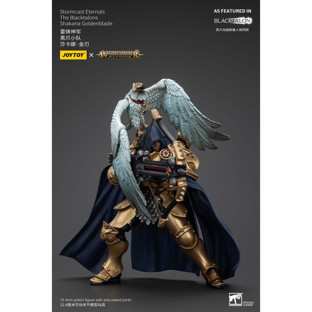 Productafbeelding Warhammer Age of Sigmar Actiefiguur Stormcast Eternals The Blacktalons Shakana Goldenblade 20 cm