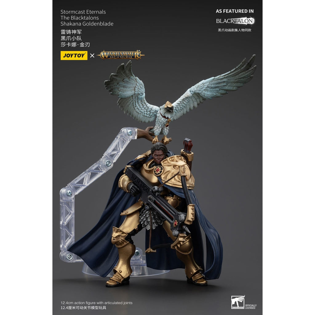 Productafbeelding Warhammer Age of Sigmar Actiefiguur Stormcast Eternals The Blacktalons Shakana Goldenblade 20 cm