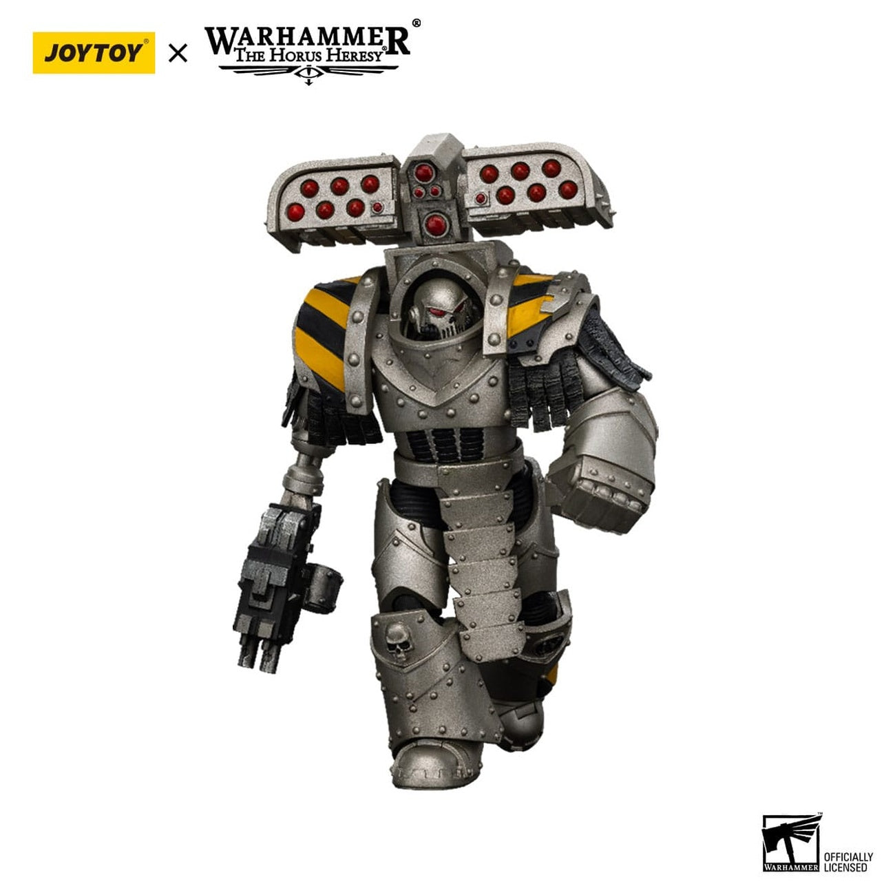 Image produit Figurine articulée Warhammer The Horus Heresy 1/18 Iron Warriors Tyrant Siege Master Terminator avec lance-roquettes 14 cm
