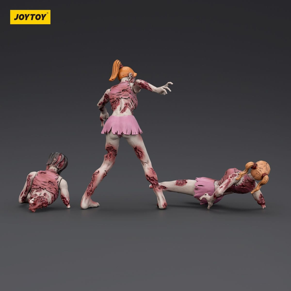 Produktbild Zombie Dark Source Actionfiguren 3er-Pack Cheer Leaders 8 cm