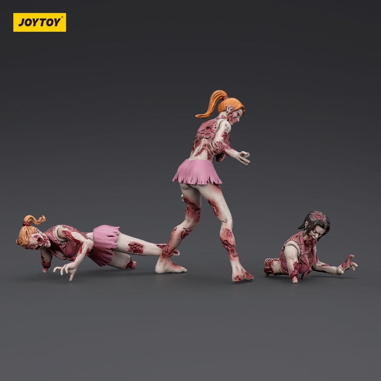 Produktbild Zombie Dark Source Actionfiguren 3er-Pack Cheer Leaders 8 cm